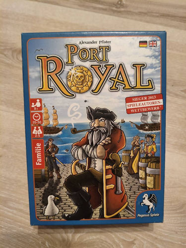 PORT ROYAL – Alexander Pfister karciana gra strategiczna push your luck