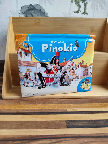 Pinokio Tony Wolf książka rozkładanka obrazki trójwymiarowe 