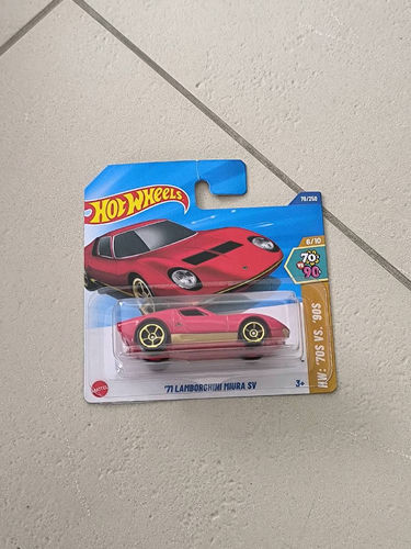 '71 Lamborghini Miura SV Hot Wheels 