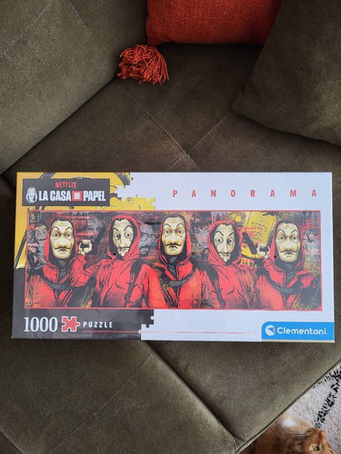Nowe Puzzle Clementoni Dom z papieru La Casa de Papel 1000 elememtów