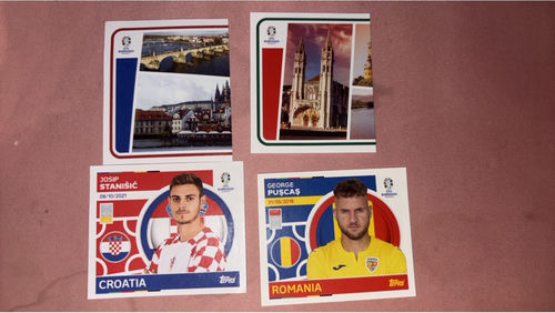 Naklejki Topps Euro 2024 