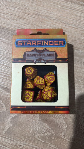 Starfinder Dawn of Flame Dice Set