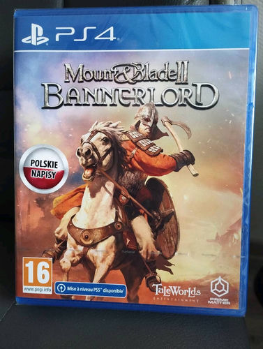 Nowa Gra Mount&Blade 2 Bannerlord Polska Wersja PS4/PS5 PlayStation 