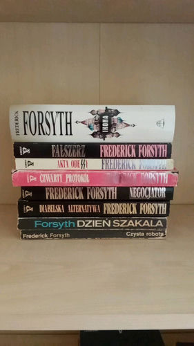 Zestaw: Frederich Forsyth 8 powieści +1