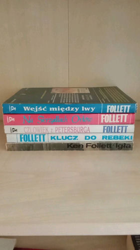 Zestaw: Ken Follett pięć powieści +1