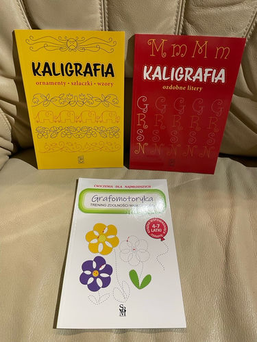 Grafomotoryka książeczka 64 strony trening zdolności manualnych dla dzieci 4-7 lat kaligrafia zestaw 