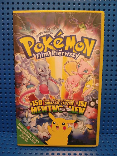 Pokemon - Film Pierwszy - kaseta VHS - anime