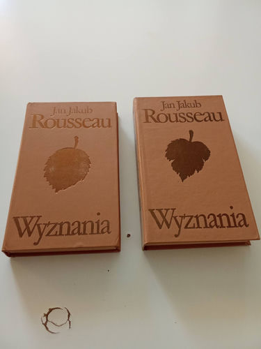 Zestaw: Wyznania, Jan Jakub Rousseau tom I +1