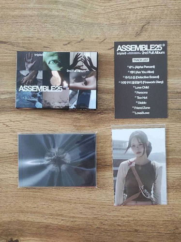 Kpop triples Chaewon assemble25 qr