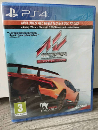Nowa Gra Assetto Corsa Ultimate Edition PS4/PS5 PlayStation 