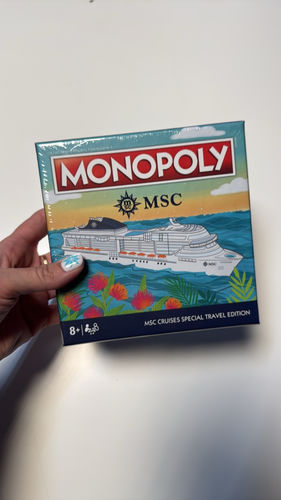 Monopoly MSC Cruises Special Travel Edition 