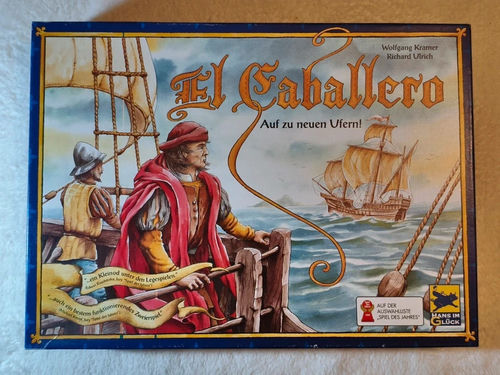 El Caballero gra planszowa - Używana Stan BDB, Niezależna + Instrukcja EN.