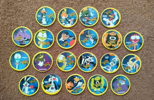 TAZO LEAF Kosmiczny Mecz / Space Jam – 21 różnych krążków – 1996
