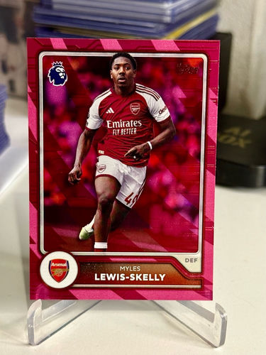 Topps Premier League trading card, Myles Lewis-Skelly, Arsenal, 2026/27, No. 25