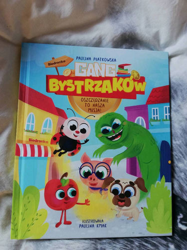 Książka dla dzieci Gang Bystrzaków Oszczędzanie to nasza misja!