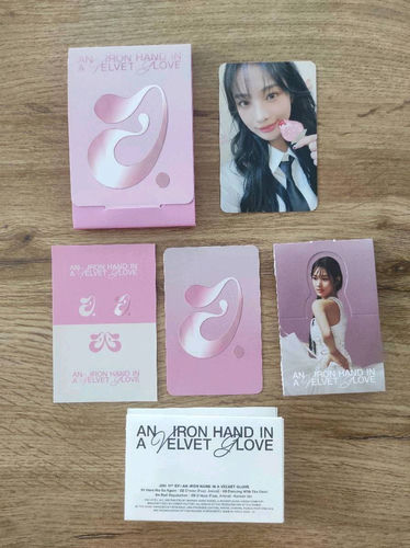 Kpop jini an iron hand in a velvet glove pocaalbum 