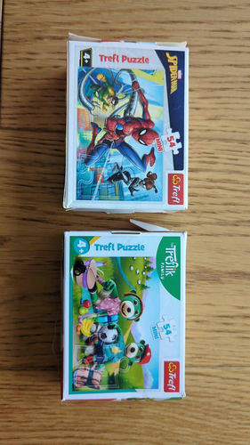 Mini puzzle dwa pudełka