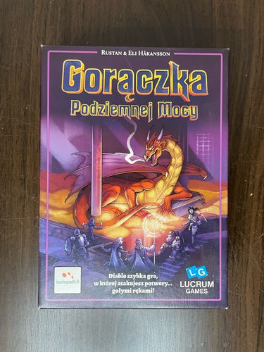Gorączka podziemnej mocy gra karciana 