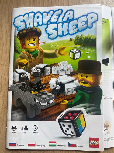 Lego Shave a Sheep gra w golenie owiec