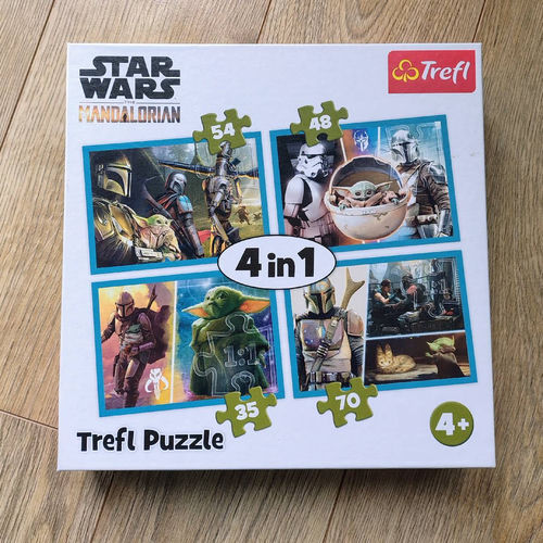 Puzzle Star Wars The Mandalorian 4w1 4+