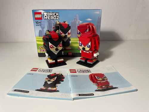 Lego Brickheadz sonic Shadow i Knuckles 40672 