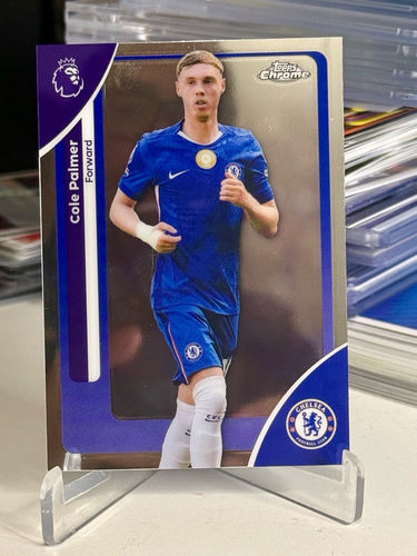 Cole Palmer Chelsea karta kolekcjonerska Topps Chrome Premier League