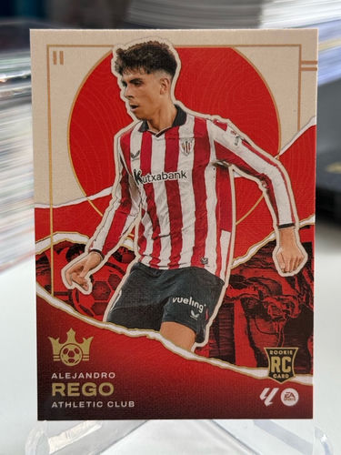 Alejandro Rego Athletic Club karta kolekcjonerska Panini Pitch Kings Gold RC Rookie Card