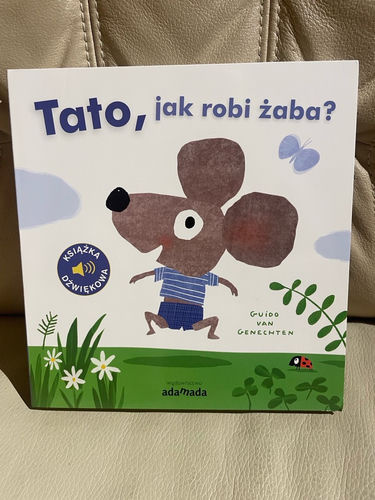 Tato , jak robi żaba? Książeczka dźwiękowa dla dzieci 
