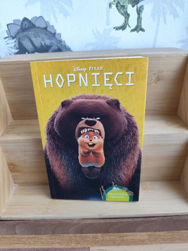 Hopnięci książka dla dzieci biblioteczka przygody Disney pixar 