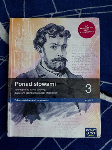 Ponad słowami 3 część 1 (Zakres podstawowy i rozszerzony)
