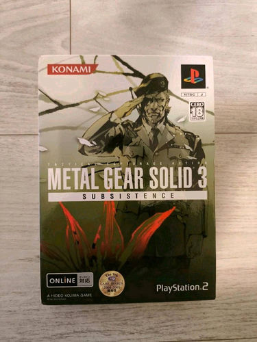 Metal Gear Solid 3 Subsistence Limited Edition NTSC-J
