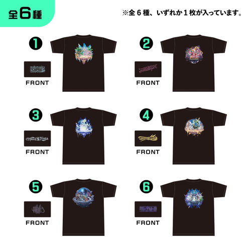 T-Shirt Collection - Pokemiku 18 Harmony 