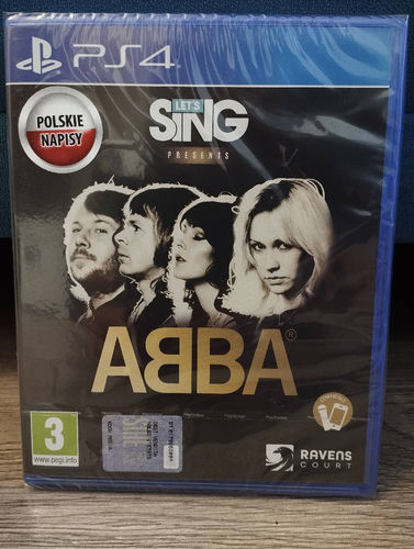 Nowa Gra Lets's Sing ABBA Polska Wersja PS4/PS5 PlayStation 