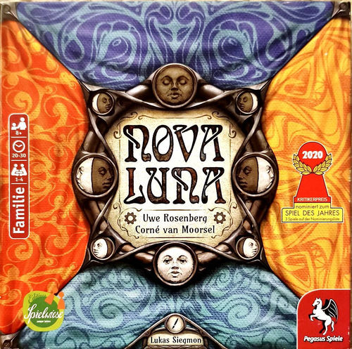 Nova Luna Uwe Rosenberg gra planszowa logiczna Spiel des Jahres NOWA