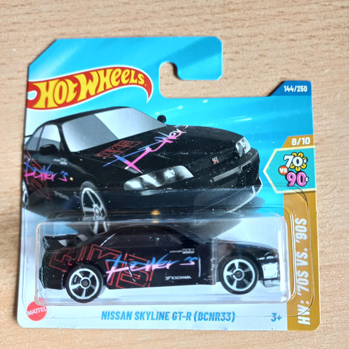 Hot Wheels Nissan Skyline GT-R (BCNR33)