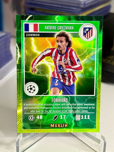 Topps Merlin 2024/25 UEFA Champions League Antoine Griezmann card MG-8