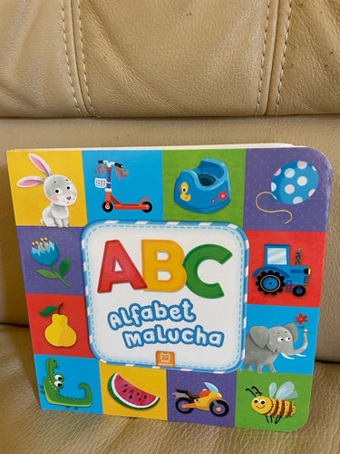 ABC Aldabet malucha książeczka dla maluchów literki 