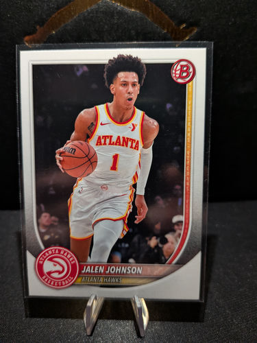 Jalen Johnson 2025-26 Bowman #85 Atlanta Hawks