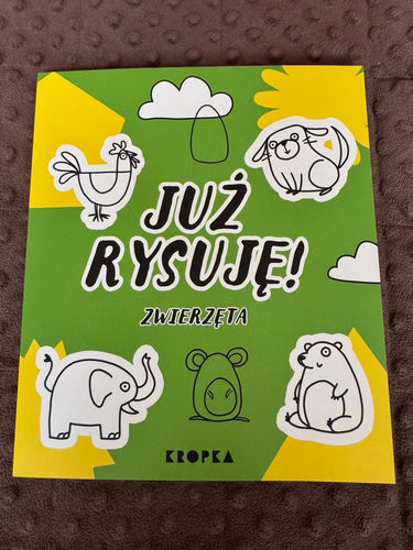 Już rysuję! Zwierzęta nauka rysowania rozwój motoryki małej u dziecka 64 strony