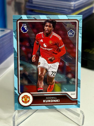 Topps Premier League trading card Godwill Kukonki Manchester United 194
