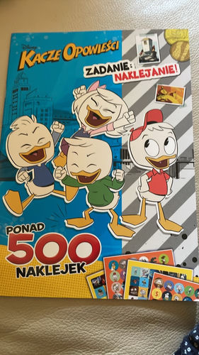 Disney Kacze opowieści ponad 500 naklejek 