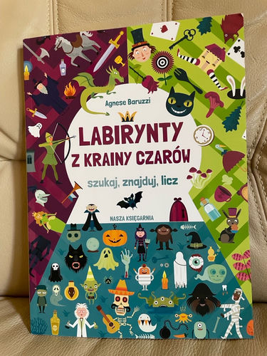 Labirynty z krainy czarów wyszukiwanka szukaj znajdź licz 