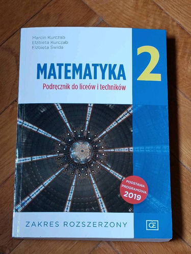 Matematyka 2 : podręcznik do liceów i techników : zakres rozszerzony