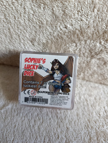 SOPHIE'S LUCKY DICE SET (zestaw kości) od reaper mini