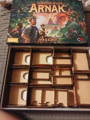 Arnak insert i pudełko