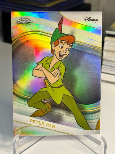 Topps Chrome Disney Peter Pan trading card, number 157, Refractor
