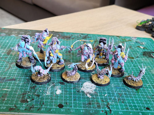 Necromunda Sha'dar Hunters & Arthromite Spinewyrms