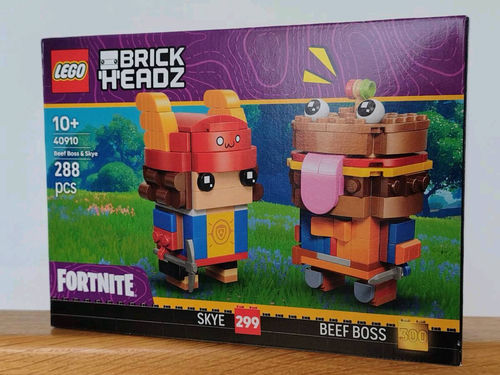 LEGO 40910 BrickHeadz - Mistrz Rzucania Mięsem i Podniebna