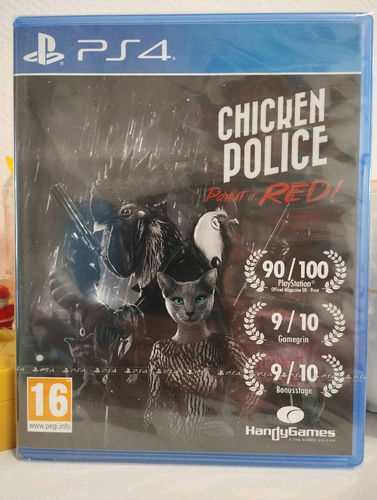 Nowa Gra Chicken Police Paint in Red PS4/PS5 PlayStation 