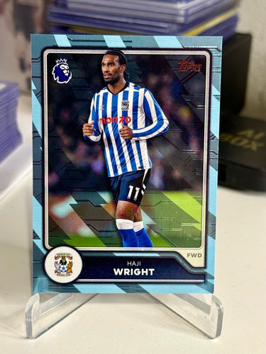 Topps Premier League trading card featuring Coventry City Haji Wright, 2026/27